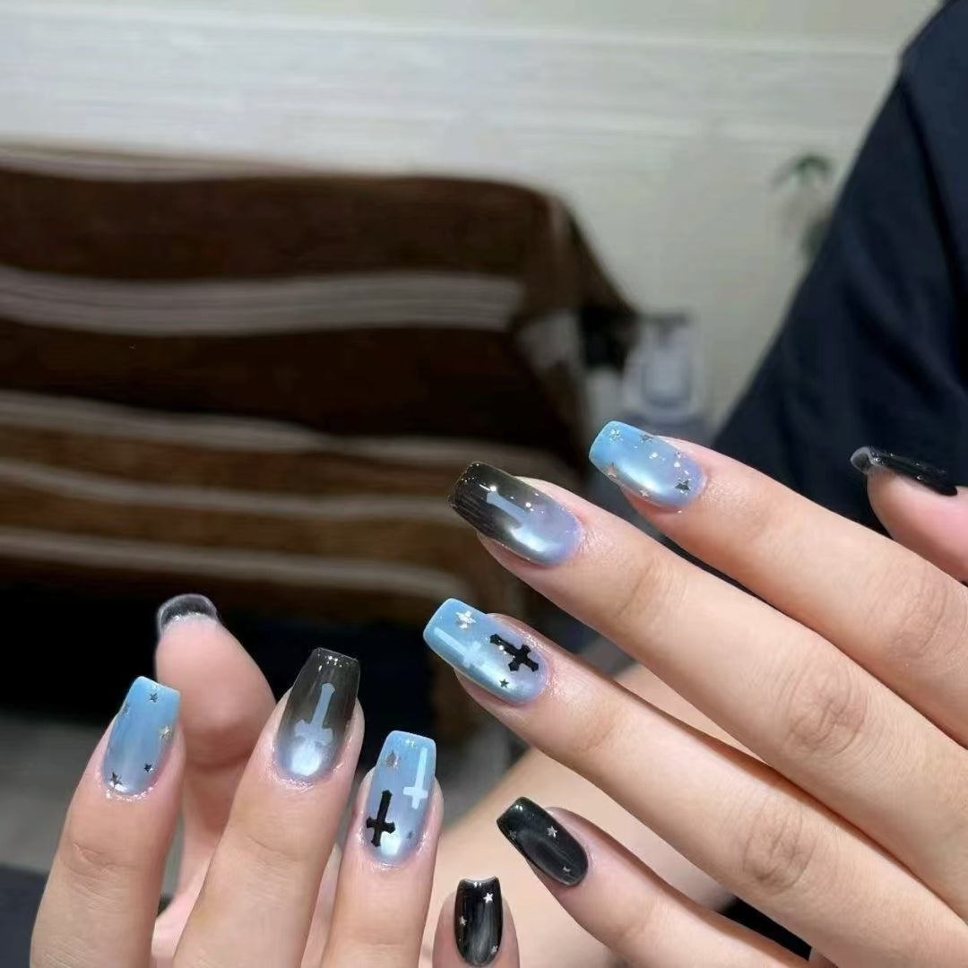 Künstlerisches Ombre Nagelkunst Set Karnz