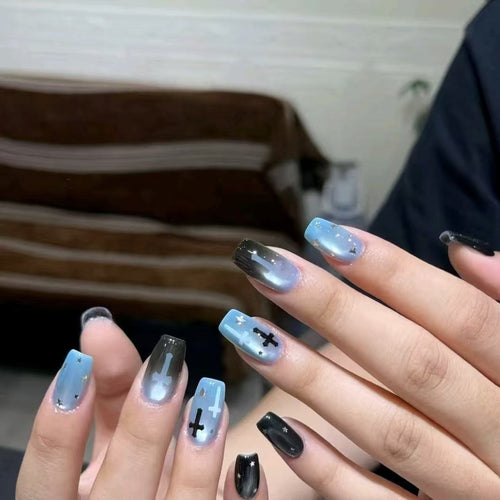 Künstlerisches Ombre Nagelkunst Set Karnz