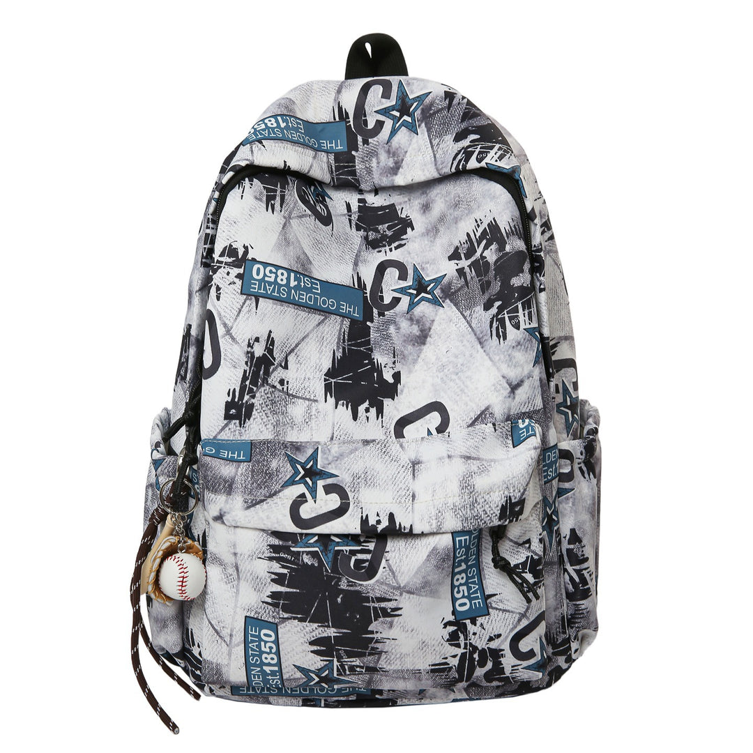 Grafikdruck Mehrfachfach Rucksack