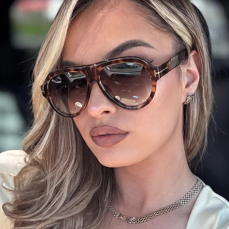 Damen oversized Brille Karnz