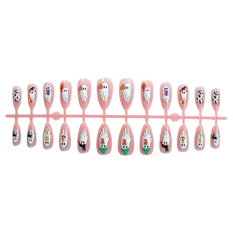 Halloween-Themen Press-On Nagelkunst Set Karnz 1788496077