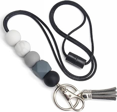 Bunte Silikon Schlüsselanhänger Lanyard Karnz