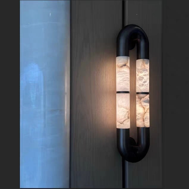 Zeitgenössische Wandlampe mit strukturiertem Design