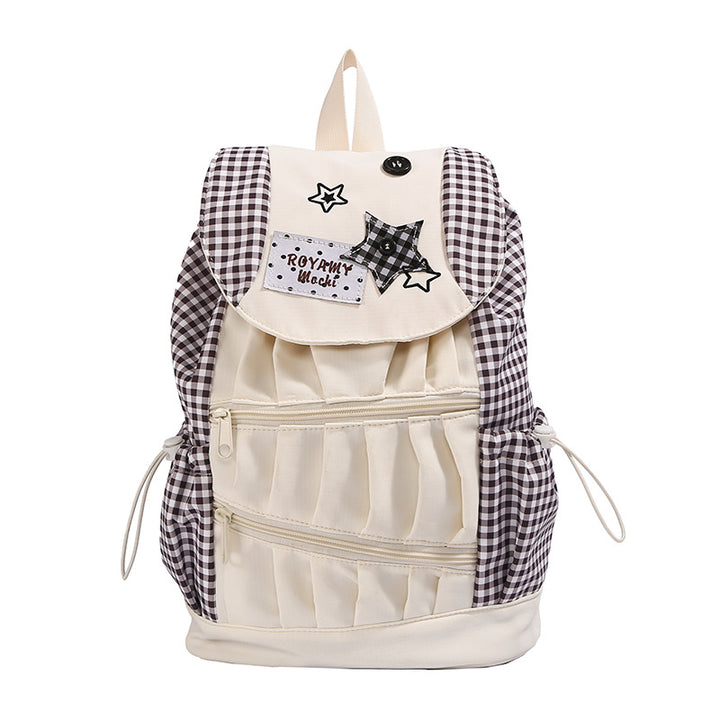 Verspielter Grafikdruck Rucksack Karnz