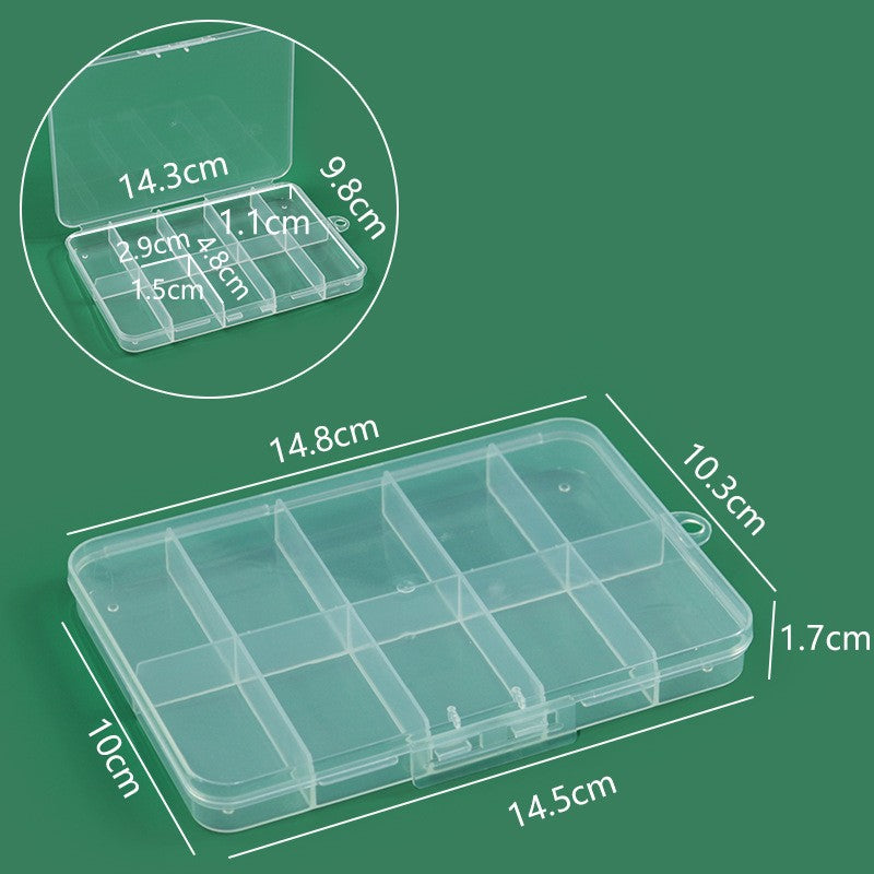Multi-Kompartiment Bastelbedarf Box Karnz