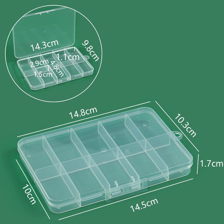 Multi-Kompartiment Bastelbedarf Box Karnz