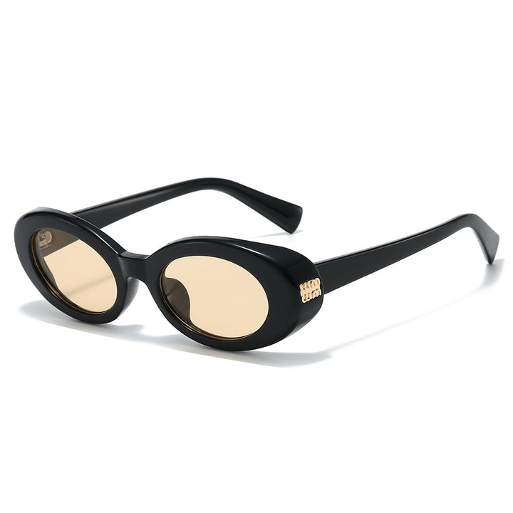 Statement Ovalrahmen-Sonnenbrille Karnz