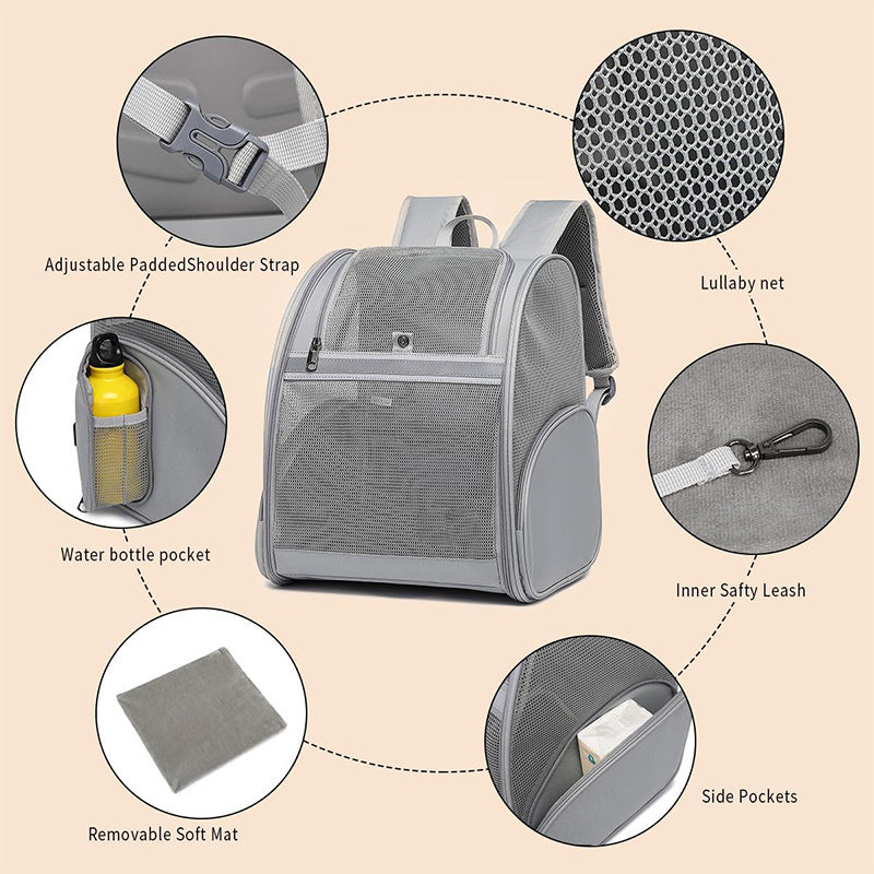 Tragbarer Haustierreise-Rucksack Karnz