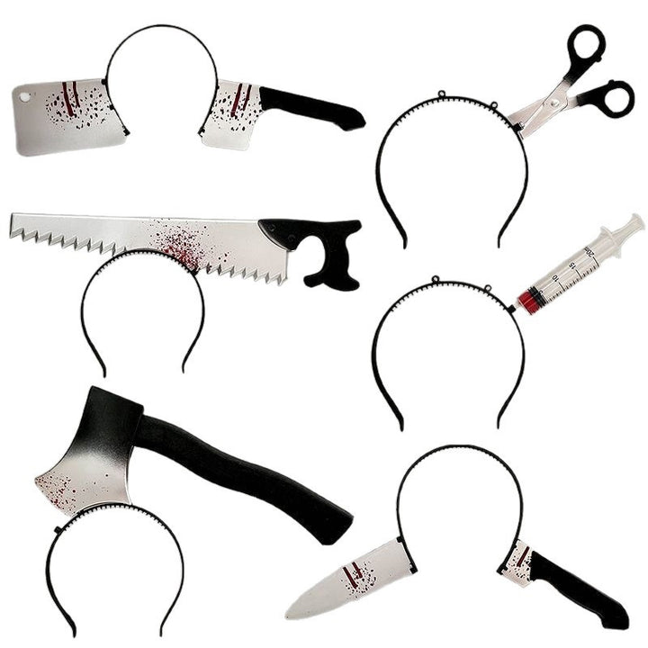 Kreatives Haarband im Werkzeugdesign