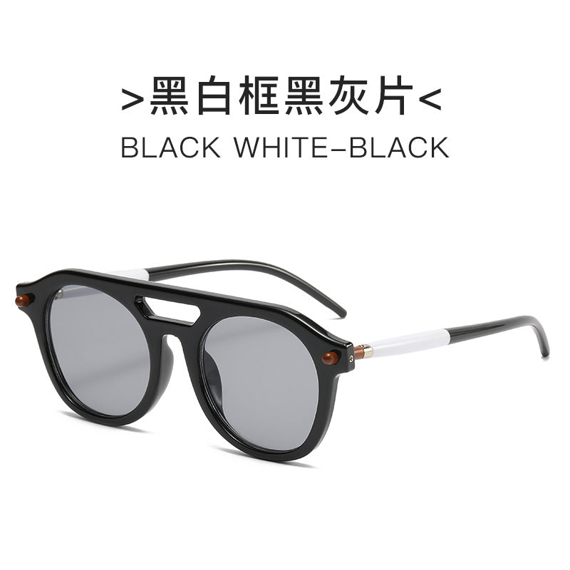Damen exklusive Sonnenbrille mit auffälligem Schildkrötenmuster und robustem Rahmen Karnz