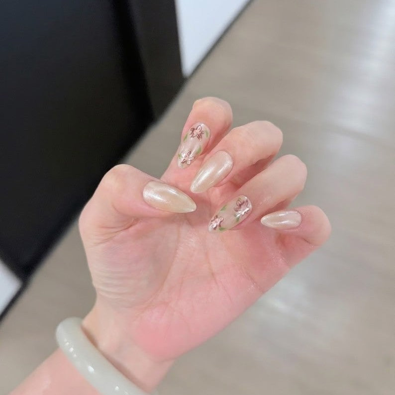 Elegantes Floral Nail Art Set Karnz 1788497661