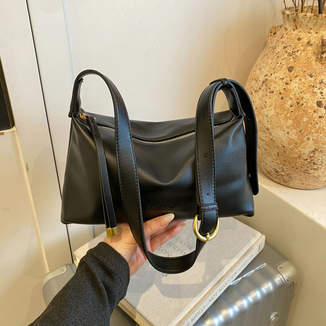 Elegante Moderne Leder Schultertasche Karnz