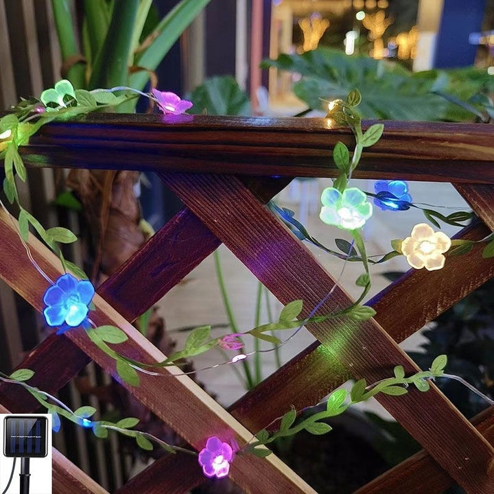 Florale Feen-Lichterketten