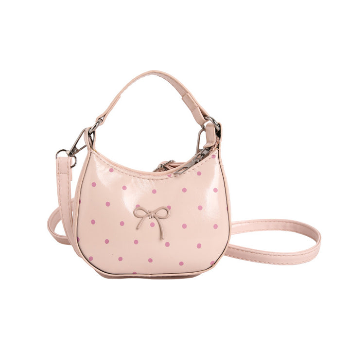 WoCharming Polka Dot Crossbody Handtasche Karnz