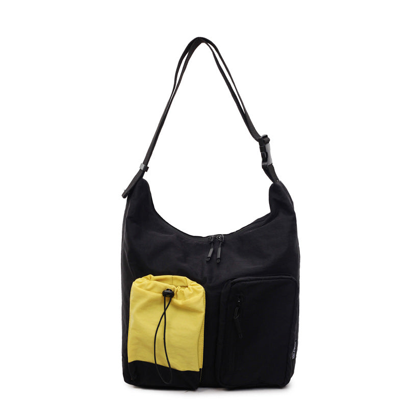 Praktische Mehrtaschen-Schultertasche Karnz