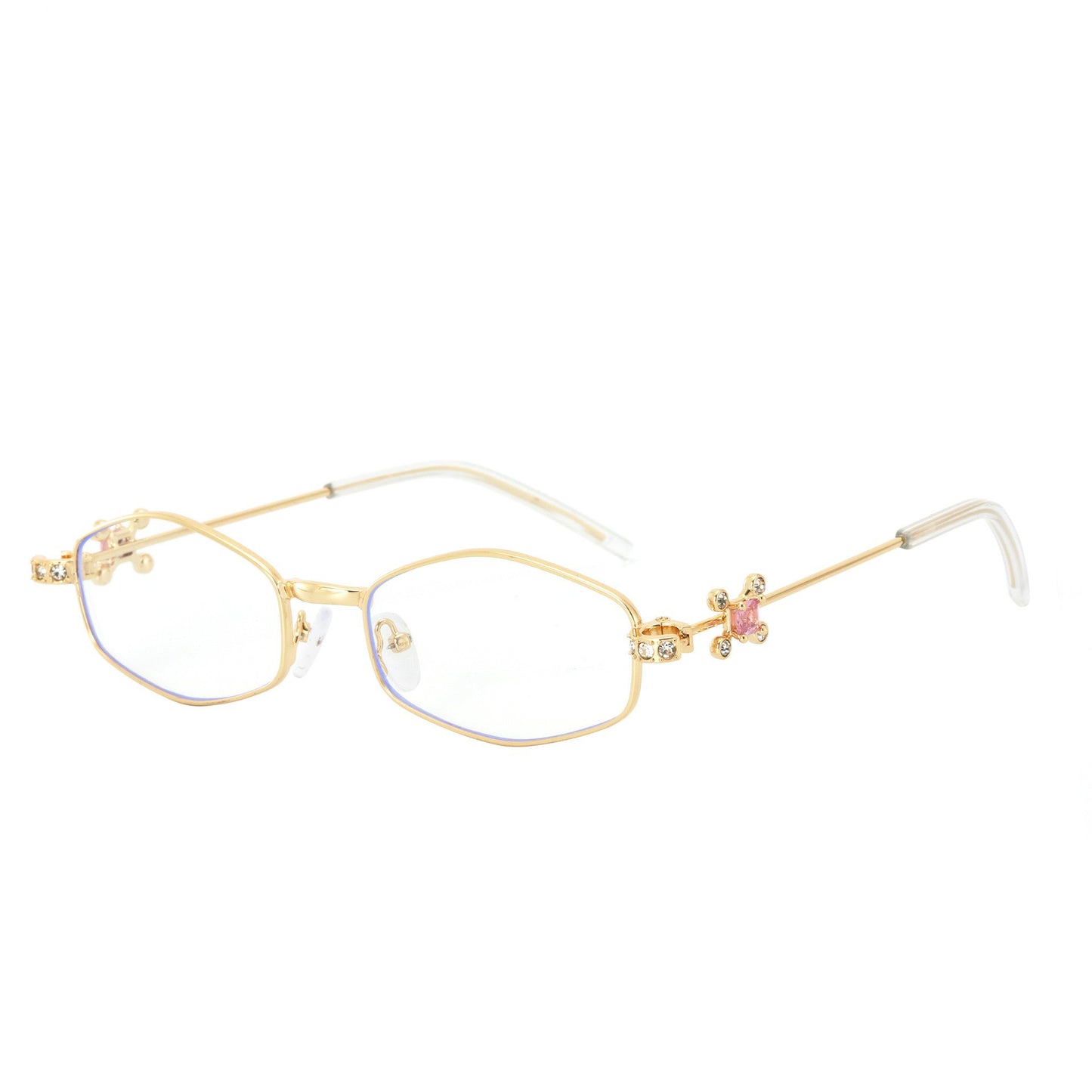 Damen Designer-Sonnenbrille mit elegantem Schmuckrahmen Karnz