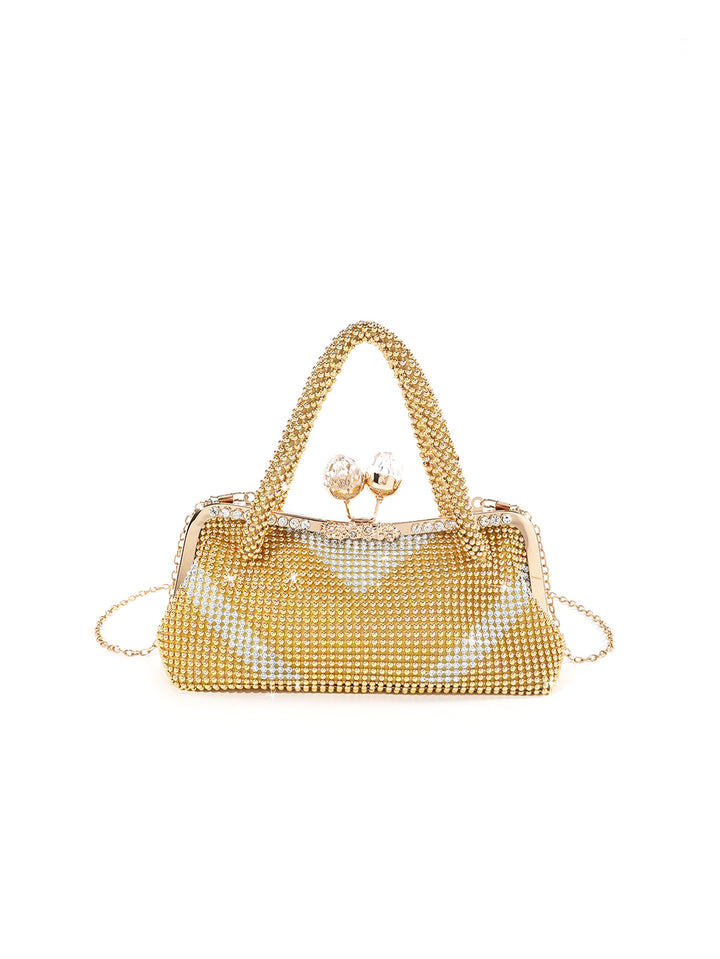 Strass-Besetzte Abend-Handtasche