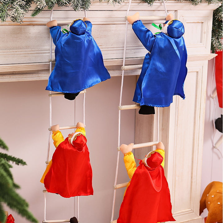 Dekorative Kletternde Figuren mit Leiter Karnz