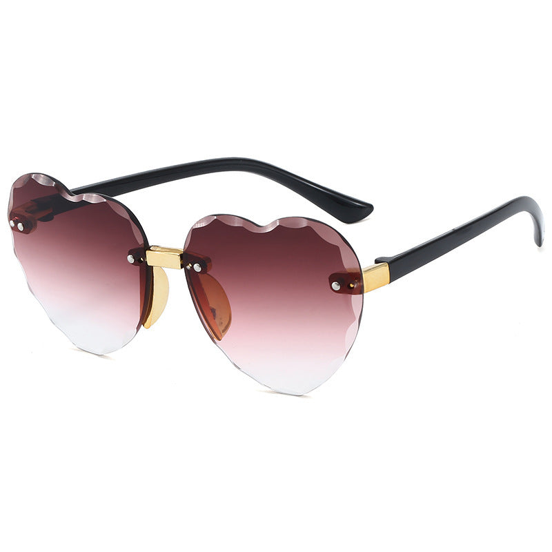 Damen Herzförmige Sonnenbrille Karnz