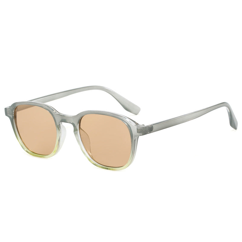 Damen stylische Sonnenbrille mit rundem Rahmen und UV-Schutz Karnz