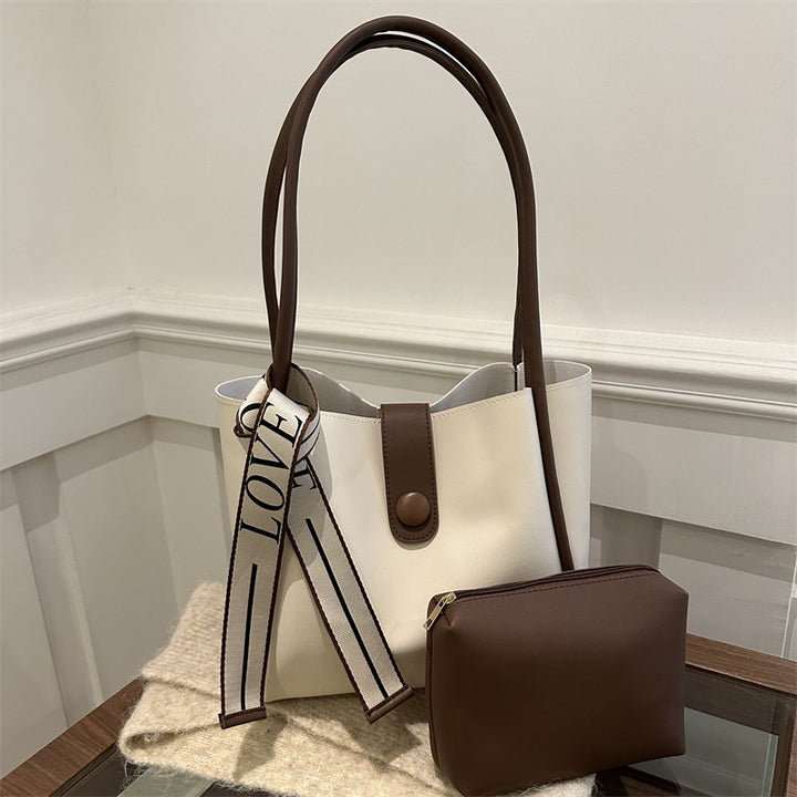 Minimalistische Kunstleder Tasche