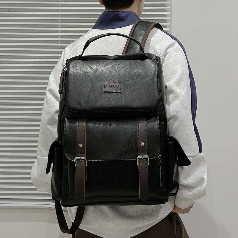 Stilvoller Leder Rucksack Karnz 1791205546
