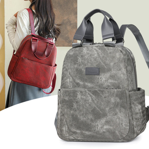 Vintage-inspirierter multifunktionaler Rucksack Karnz