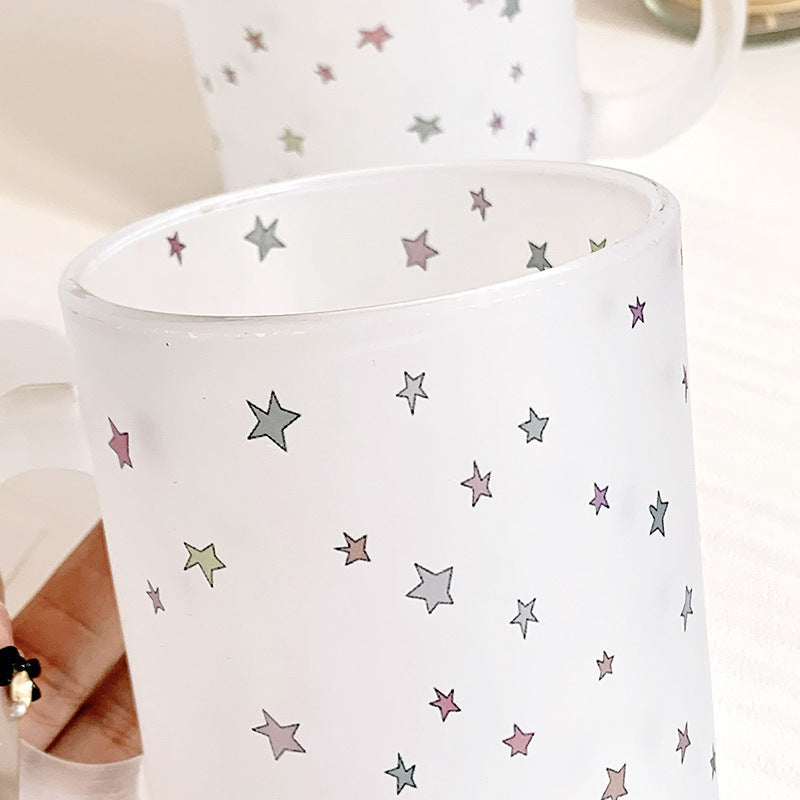 Hochwertige Keramiktasse mit Funkelndem Sternendesign Karnz