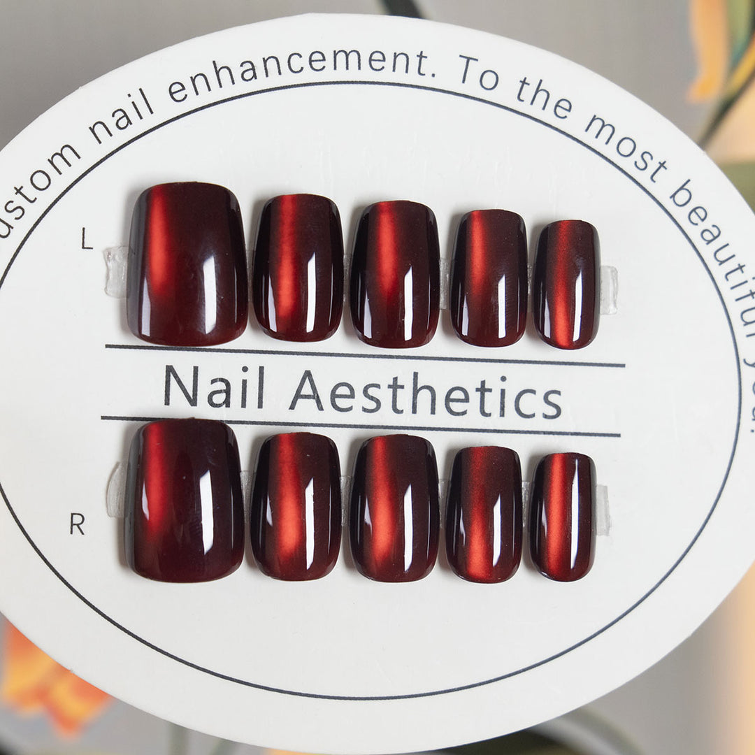 Glänzendes Gel Nagelkunst