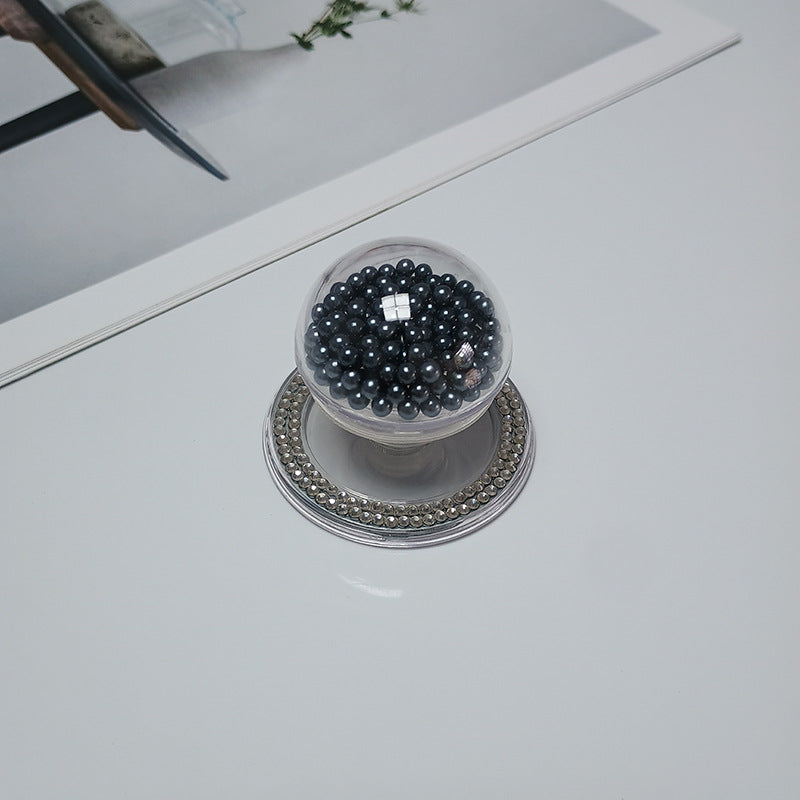 Dekorativer Beaded Kosmetikspiegel Karnz