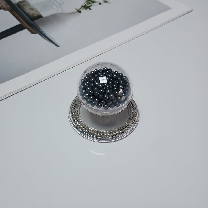 Dekorativer Beaded Kosmetikspiegel Karnz