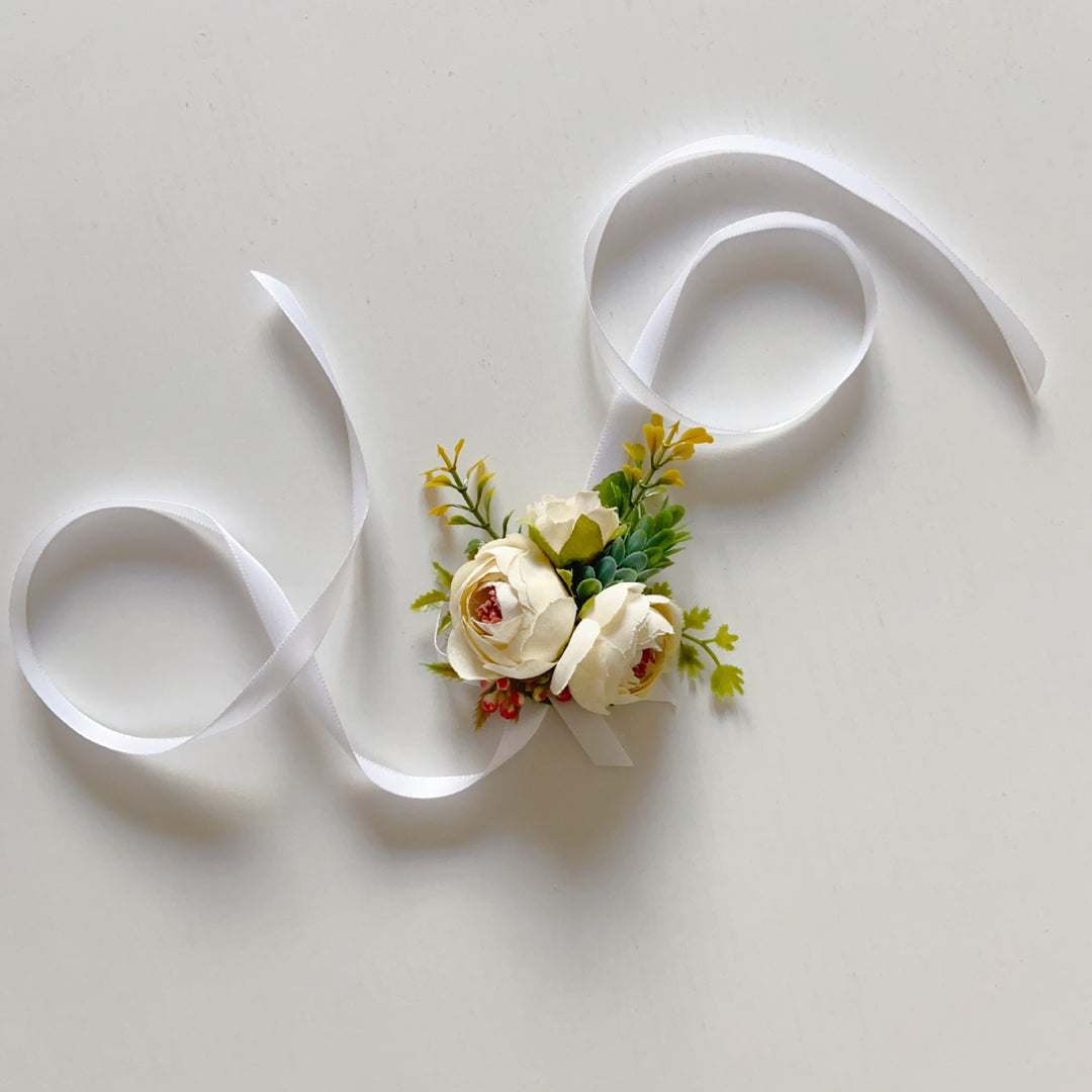 Elegante Blumen Prom Corsage