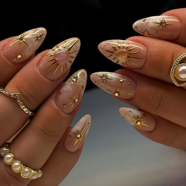 Chic Dekorative Druck-Ne Nail Art Karnz