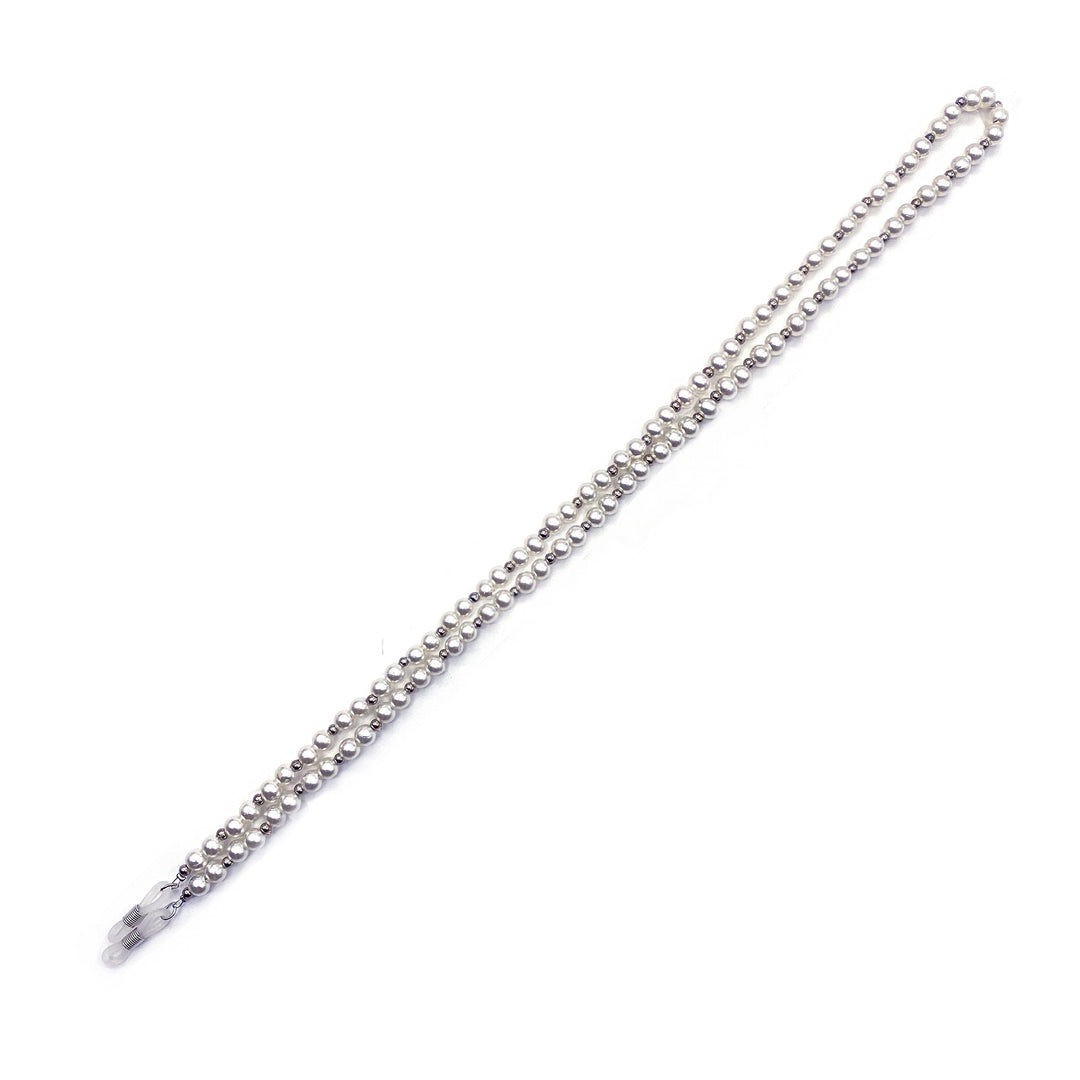 Elegante Doppelstrang Brillen Kette Karnz