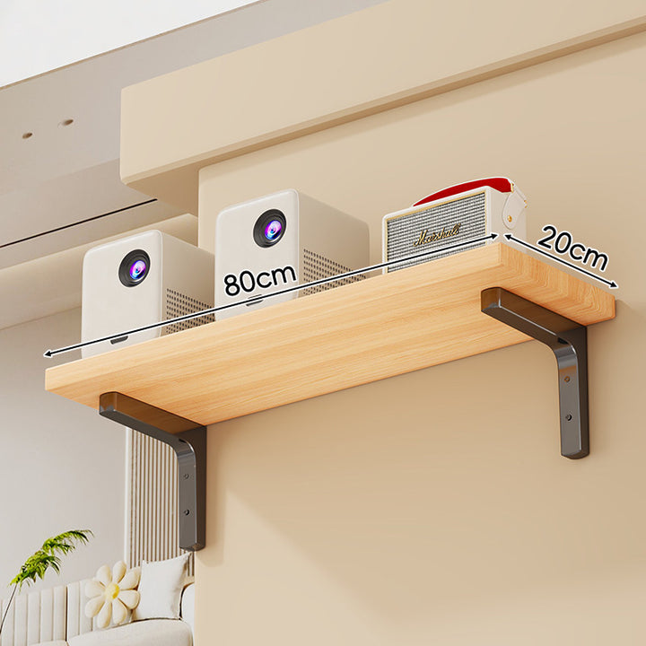Wandmontierte schwebende Aufbewahrungse shelf mit Marmor-Effekt und Schwerlaststahlhaltern