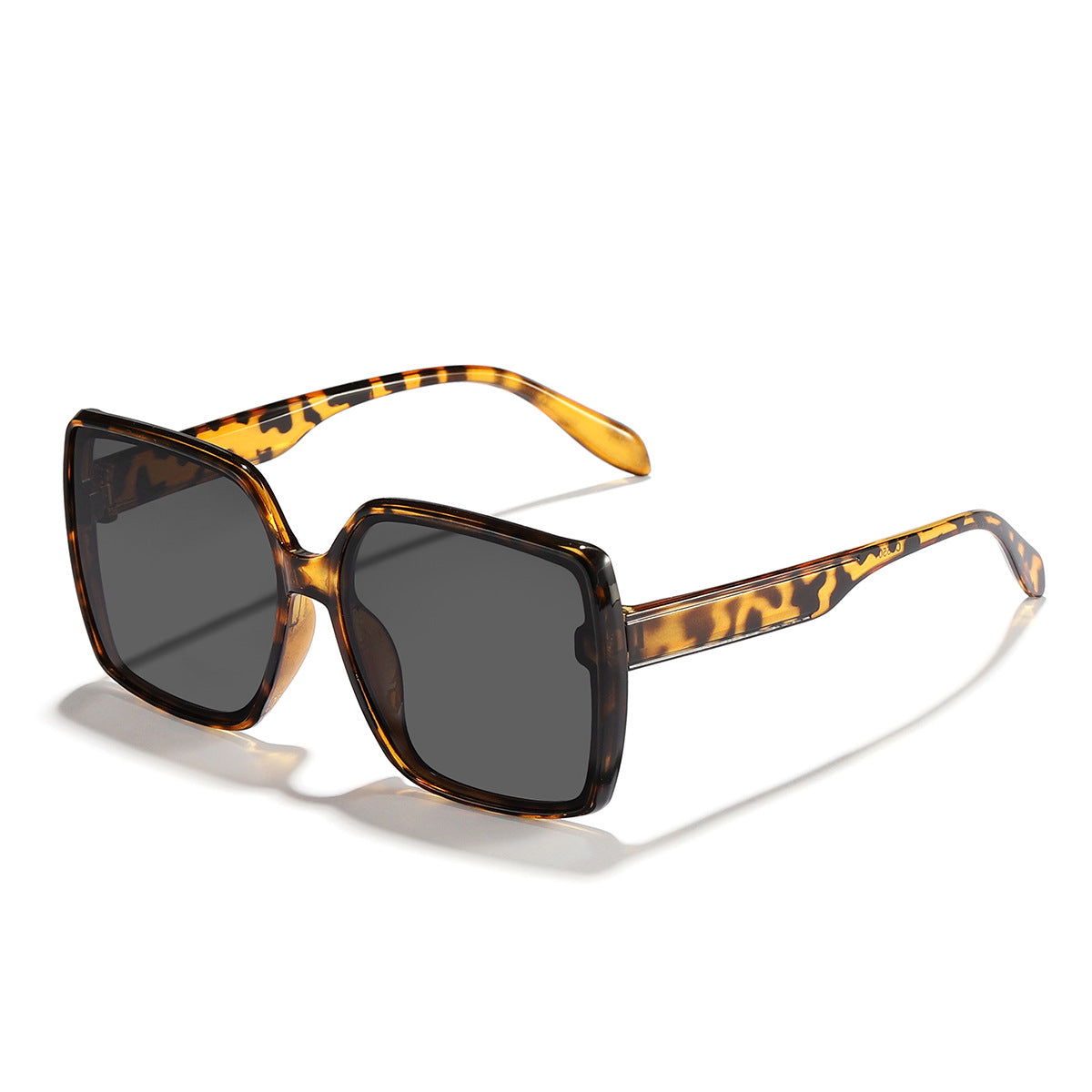 Damen oversized Sonnenbrille mit modernem quadratischen Rahmen und schützenden Gläsern Karnz