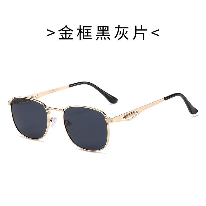 Damen Modische Pilotensonnenbrille mit hochwertigem Metallrahmen Karnz