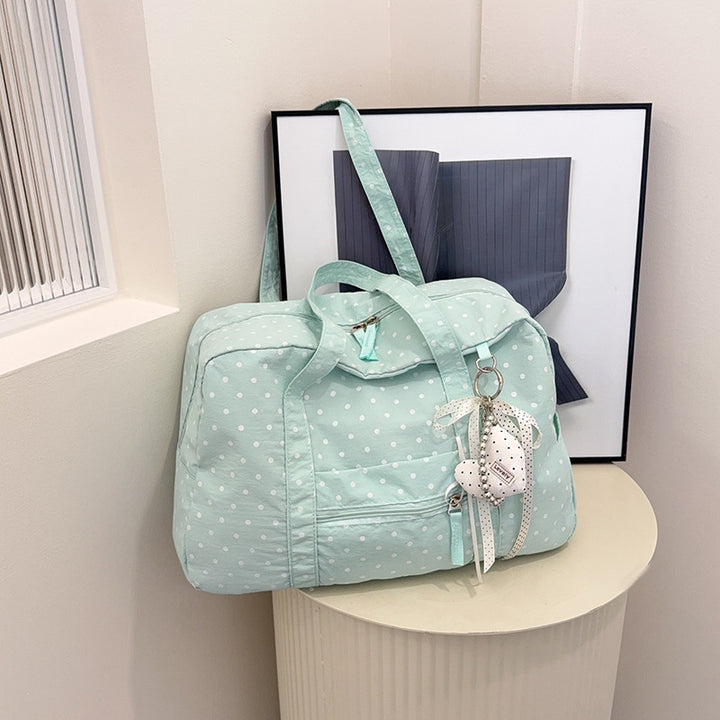 Stylische gepunktete Reisetasche Karnz