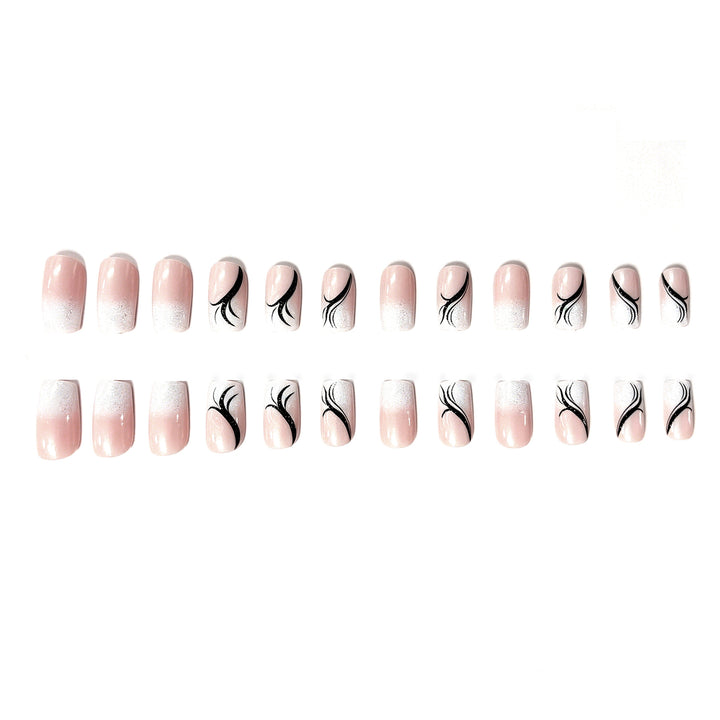 Elegante französische Spitzen-Acryl-Nagelverstärkungen Karnz 1789915459