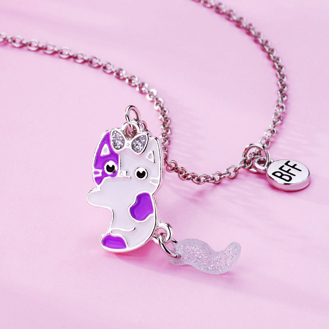 Freundschaft Katze Charm Halskette Karnz