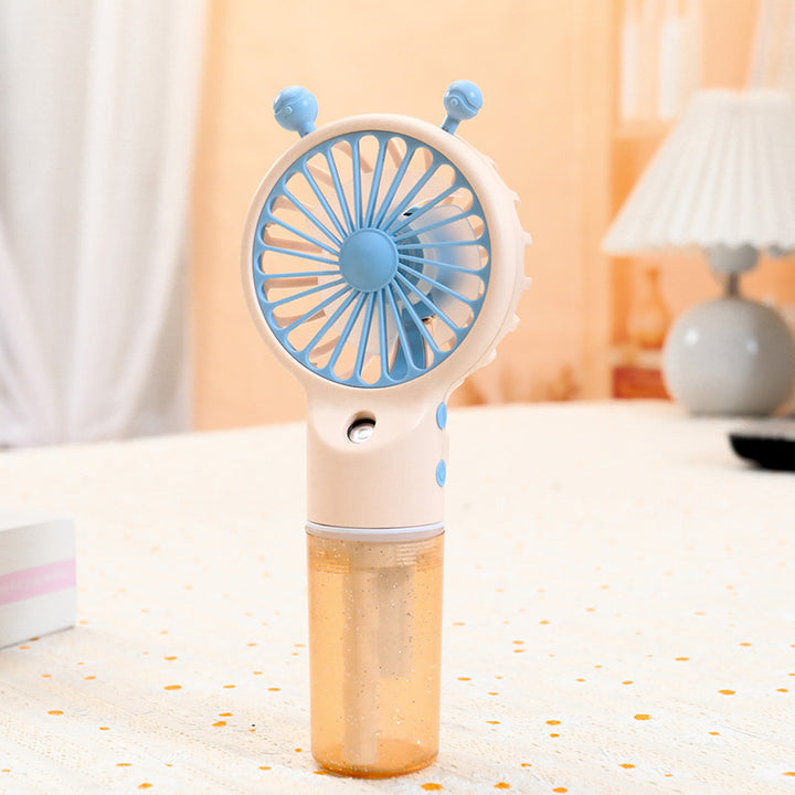 Damen Tragbarer Handventilator mit integrierter Sprühfunktion Karnz