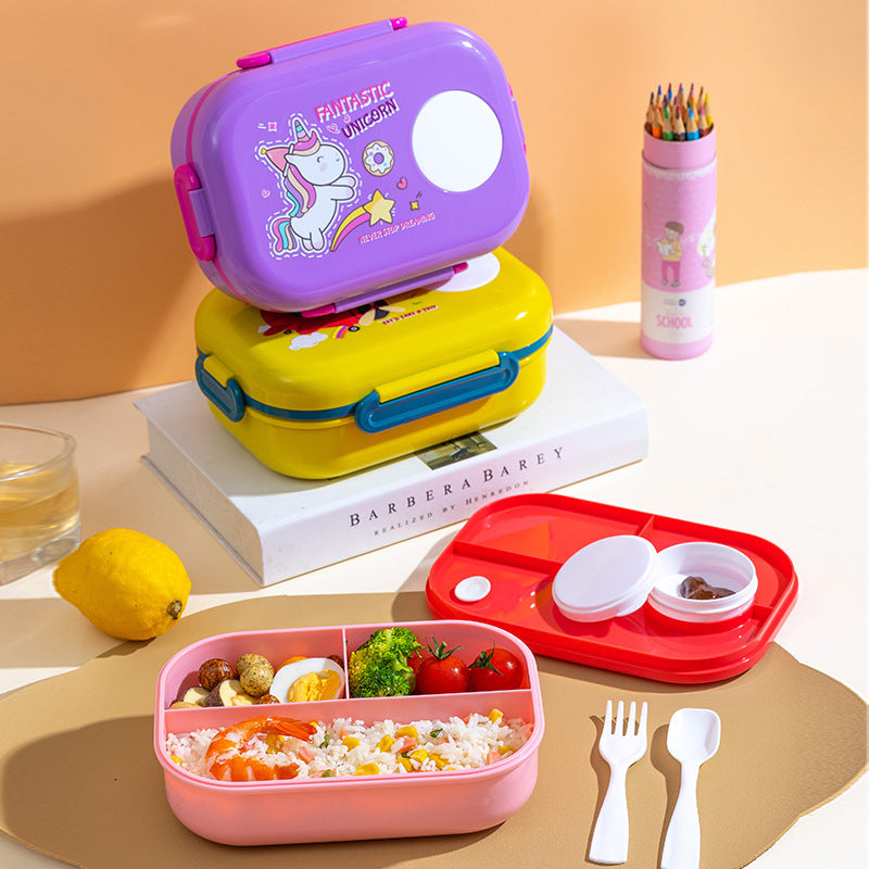 Kreatives Cartoon-Themen Lunchbox-Set