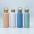 Damen Premium Isolierflasche mit Bambusdeckel Karnz