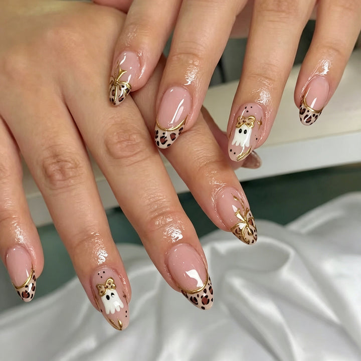 Künstlerische Press-On Nagelset
