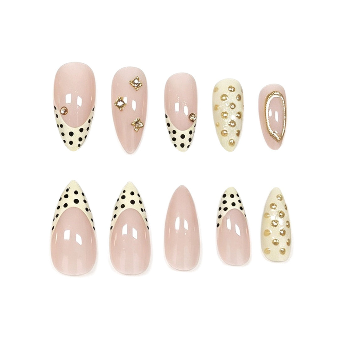 Elegante 3D Dekorative Nagelverzierungen Karnz