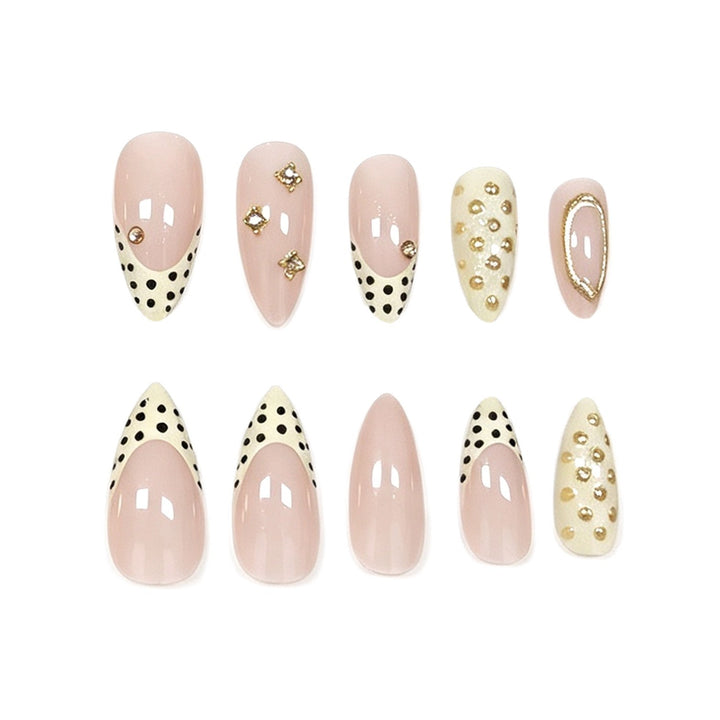 Elegante 3D Dekorative Nagelverzierungen Karnz