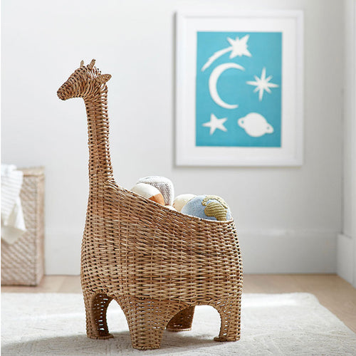 Verspielter Aufbewahrungskorb in Giraffenform Karnz