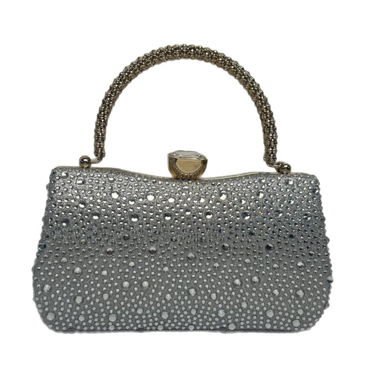 Elegante mit Strass verziertes Clutch