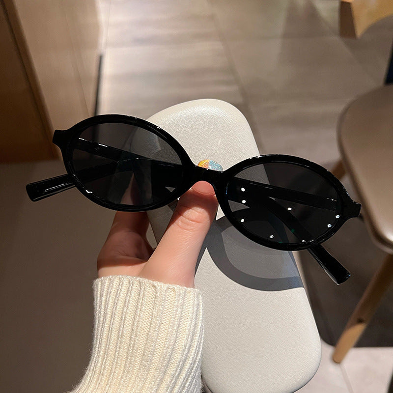 Damen elegante Katzenaugenbrille Karnz