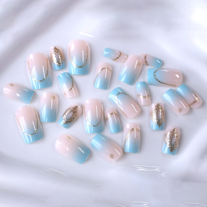 Elegante Ombre Nagelkunst Verbesserungen Karnz